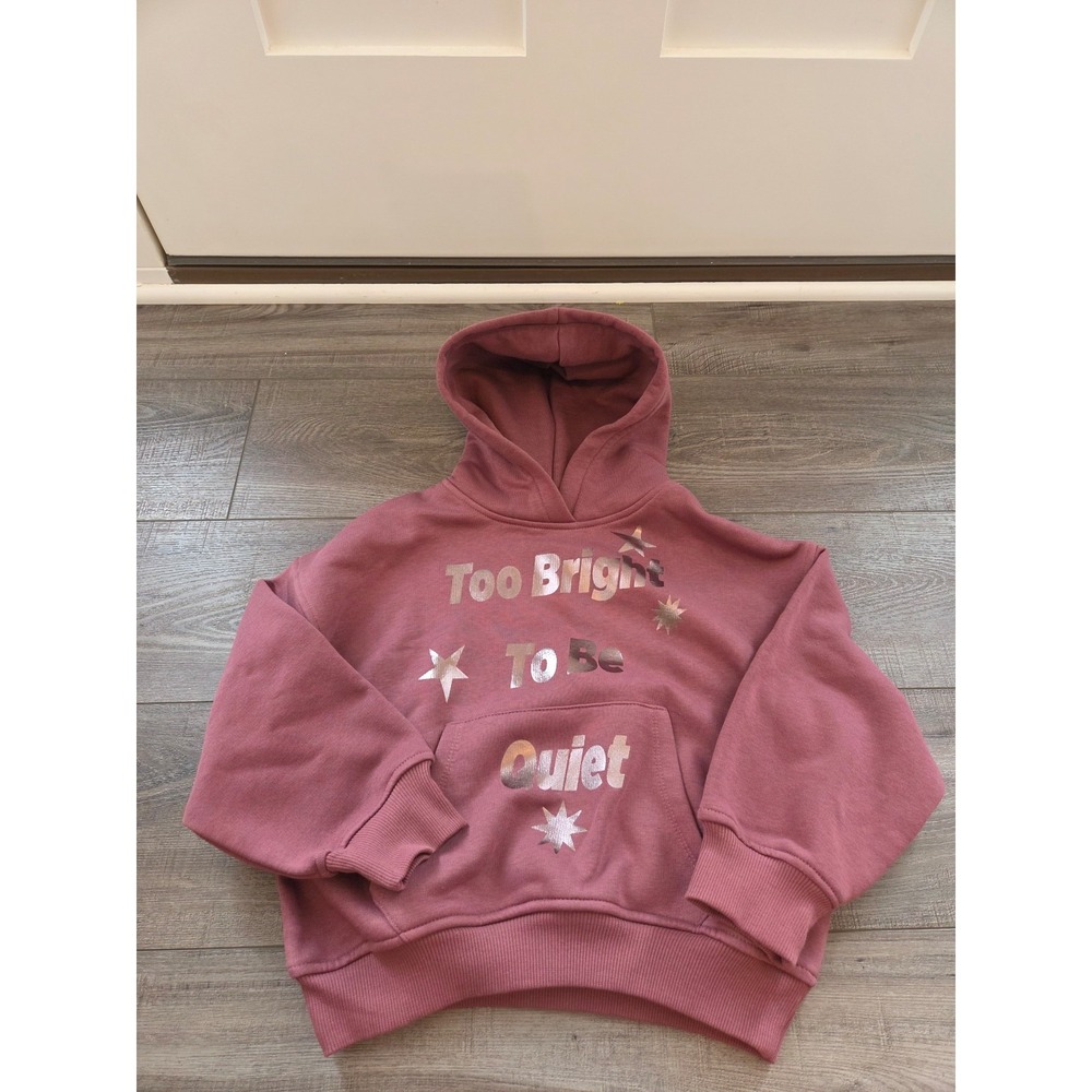 Zara girls hooded Sweatshirt size 6-7